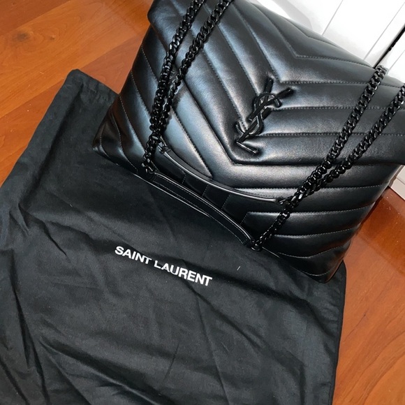 Saint Laurent Handbags - Saint Laurent medium LouLou Matelassé leather bag